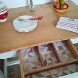 Old farmhouse table