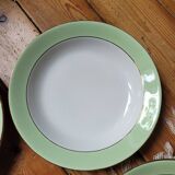 Set of 6 soup plates H7890 from L'Amandinoise