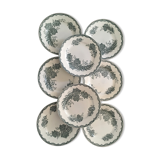 Flat plates "Daisy" Saint Amand