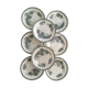 Flat plates "Daisy" Saint Amand