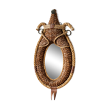 Mirror necklace rope 50s 46x25cm