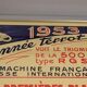 Authentic poster ancient Terrot 1953