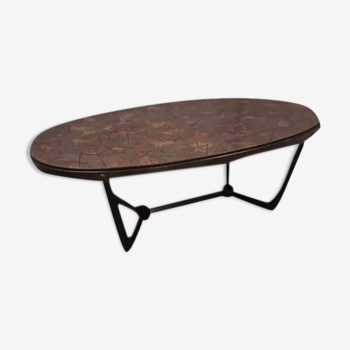 Table basse cuivre 1960