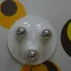 Ceiling lamp Triteti by Vico Magistretti for Artemide, Italy, 1960s