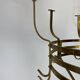 Large brass coat rack Secession by Adolf Loos