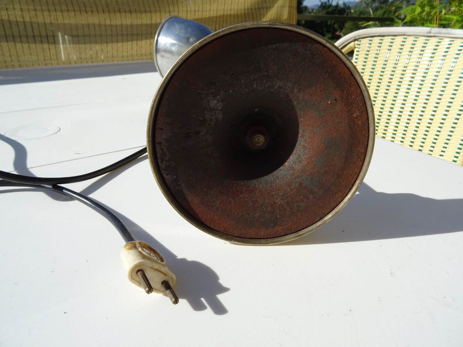 Industrial workshop lamp