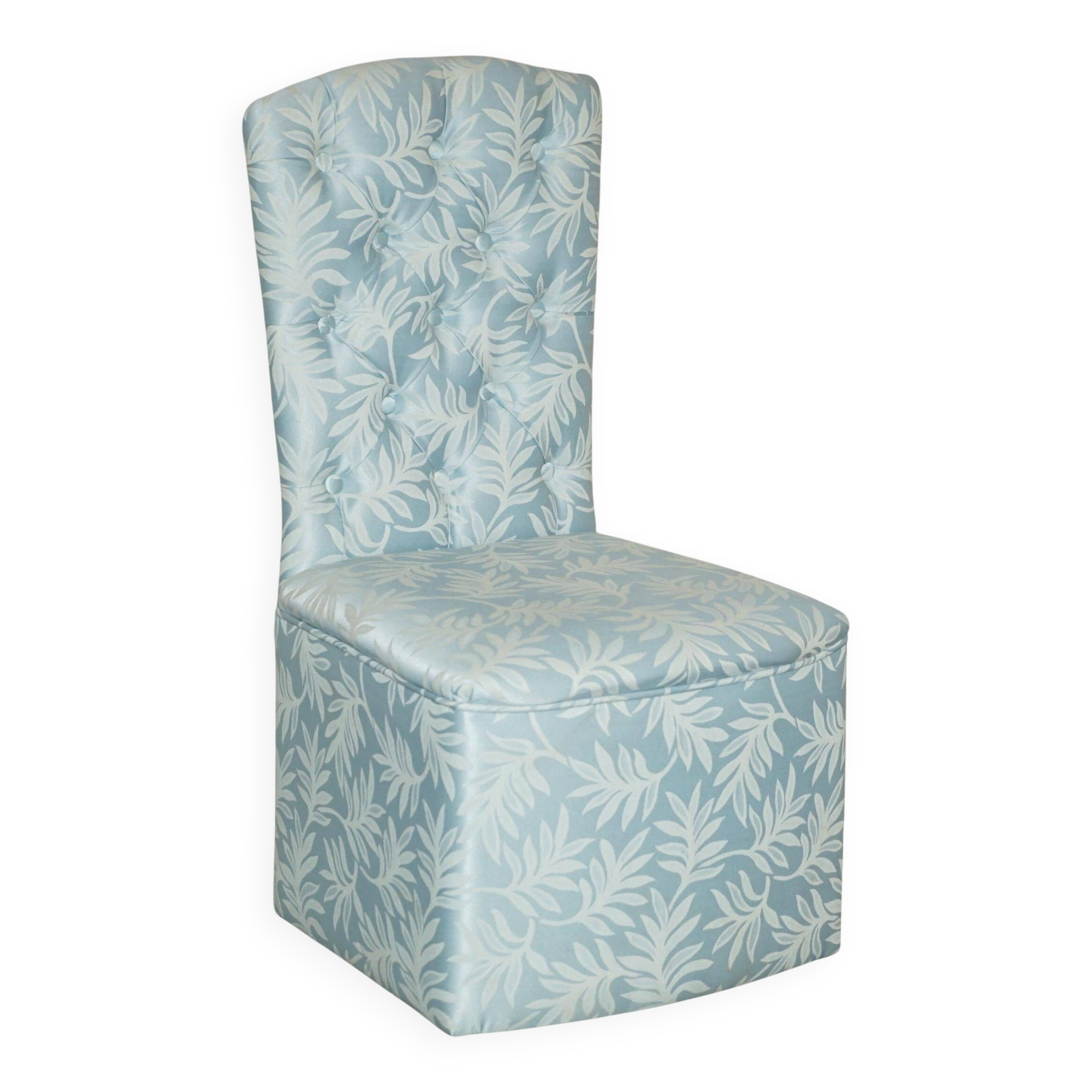 Chaise en soie style Art Deco