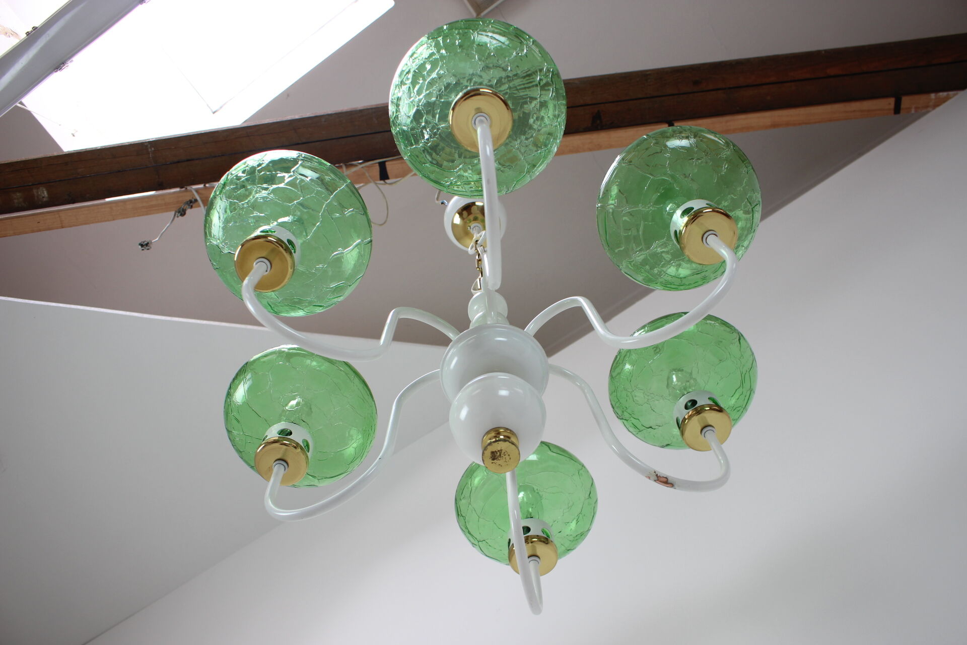 Mid-Century Chandelier by DRUKOV, 1970s