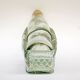 Old molded glass wine decanter