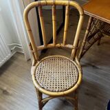 Rattan desk
