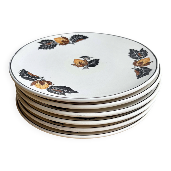 6 assiettes Longtemps 1915