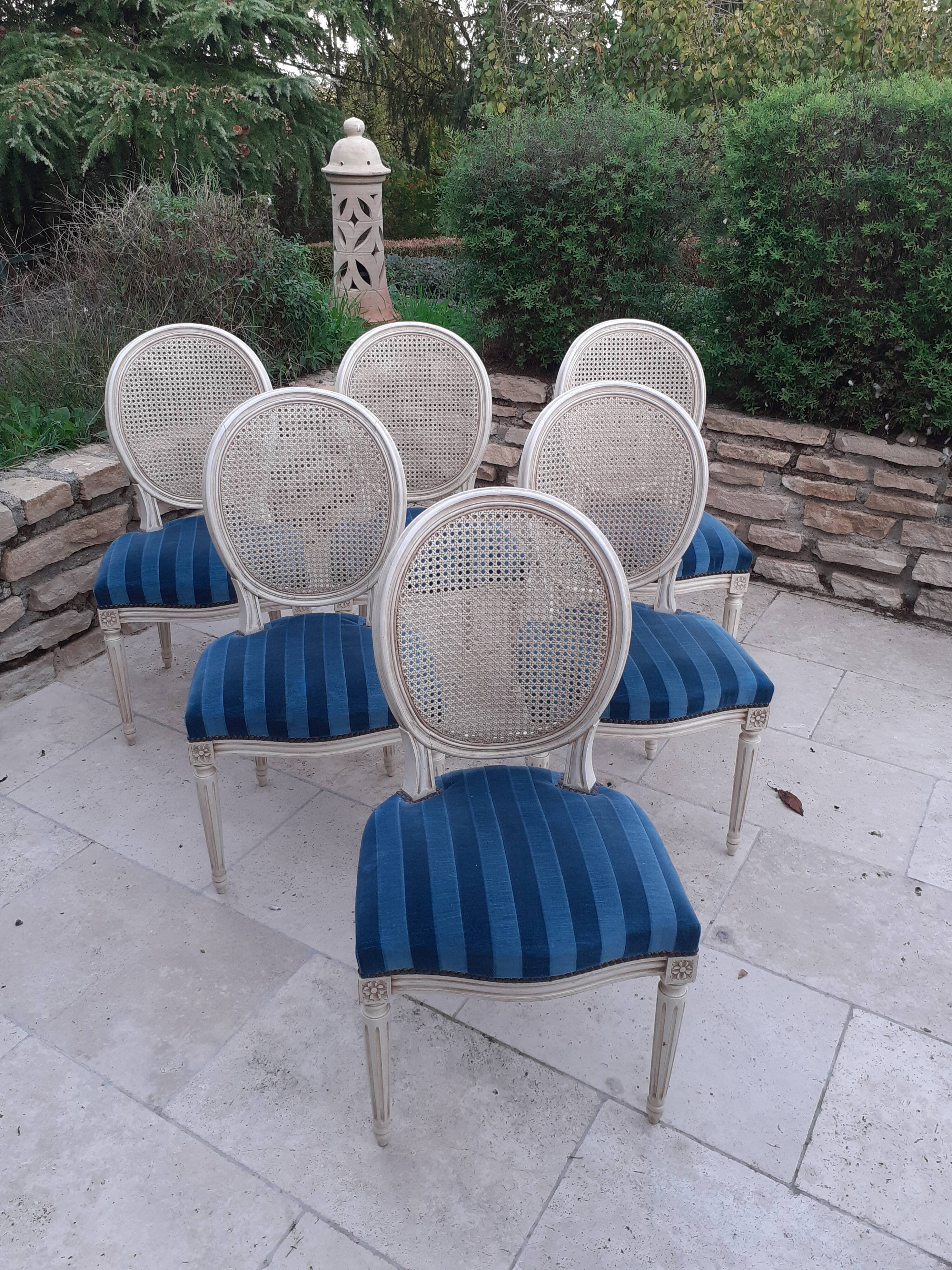 Louis XVI style chairs