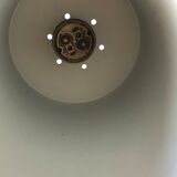 Red beaded wall lamp 1960