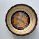 4 nesting salad bowls in enameled ceramic mbfa pont l abbé decorated vintage hand