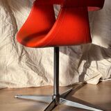 Vintage Lox Space Age orange armchair