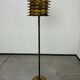Brass floor lamp designed in the mid-century by Kari Ruokonen for Lynx Finland.