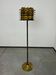 Brass floor lamp designed in the mid-century by Kari Ruokonen for Lynx Finland.