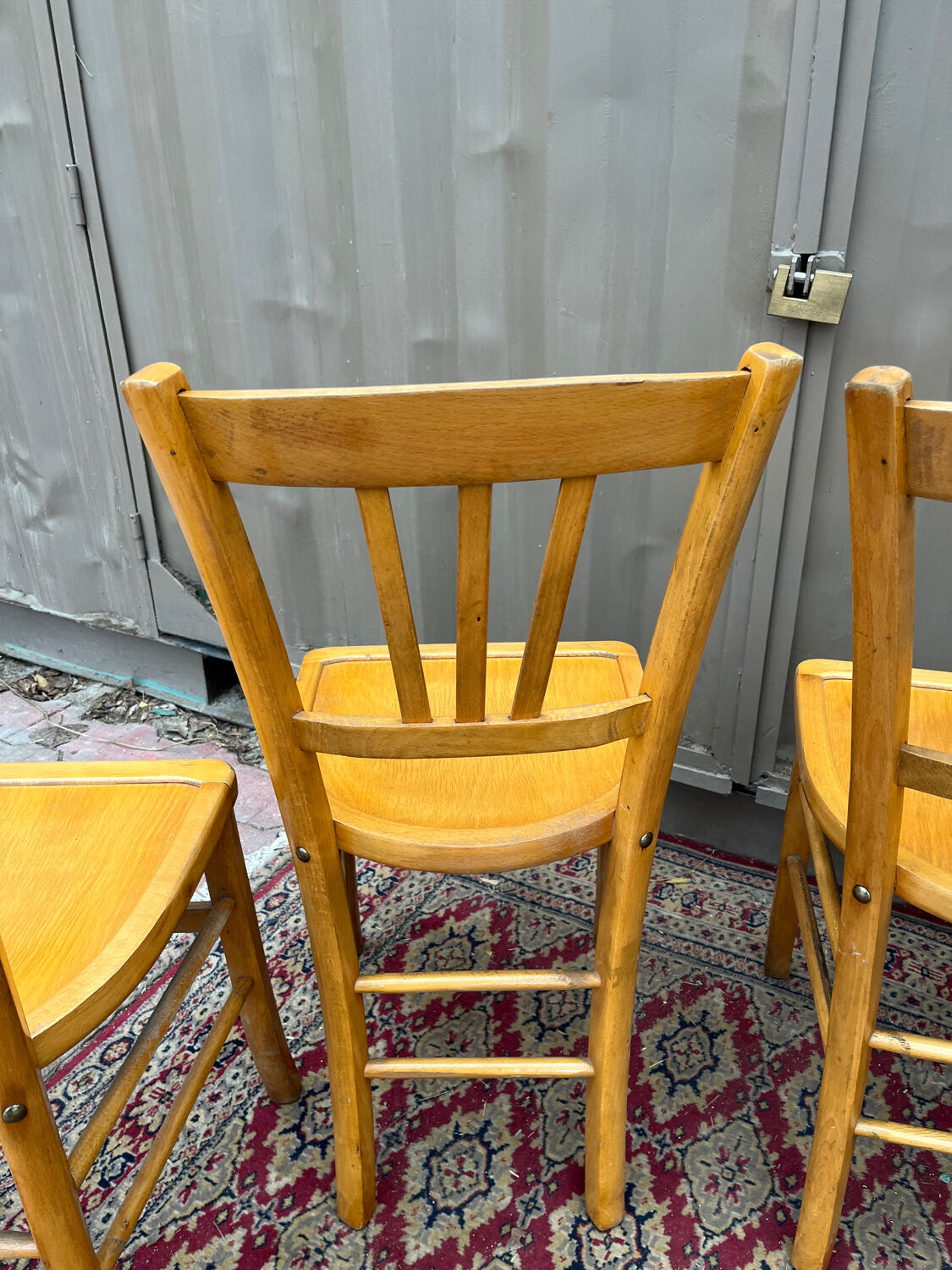 Four bistro chairs