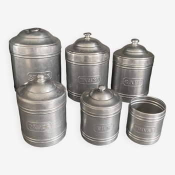 Tin pots