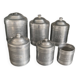 Tin pots