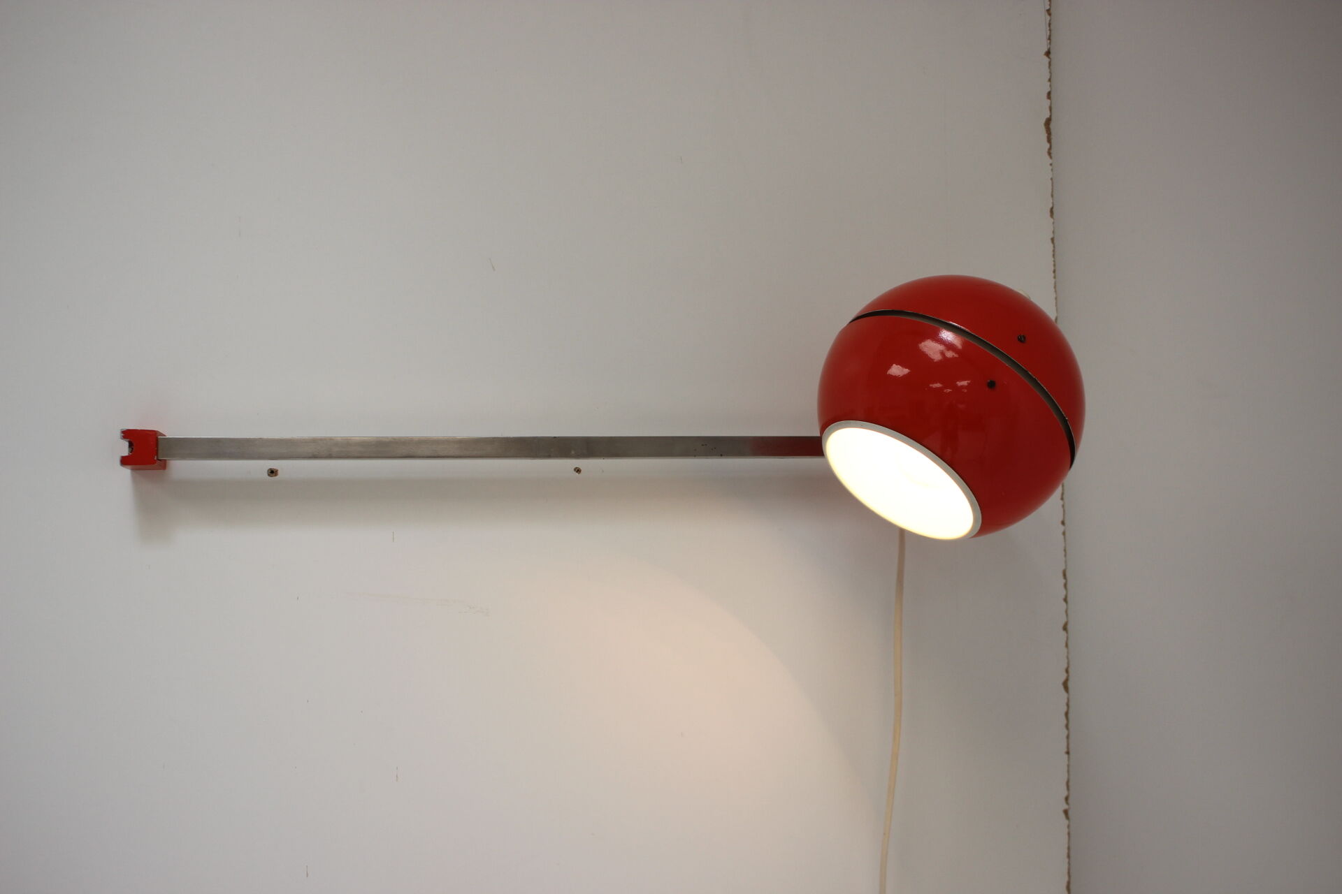 1970s  space age wall lamp