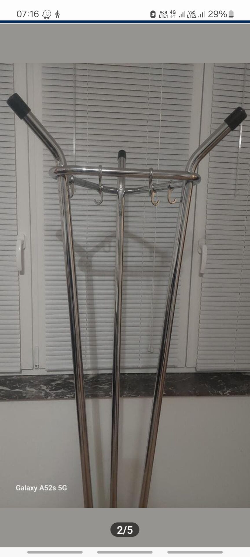 Vintage coat rack