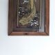 Alphonse Mucha painting mirror illustrated 1960