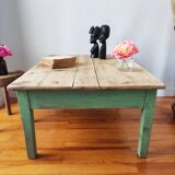 Weathered farmhouse coffee table