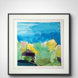 Original painting landscape Provence