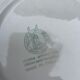 Pink vichy tile plates