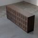 Diamond patterned sideboard - Belgium 1970s