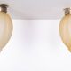 Art Deco style pendant lamps.