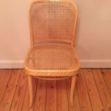 2 vintage canned chairs