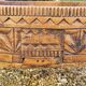 Antique millstone coffee table