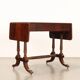 Antique Regency writing desk in mahogany with drawer, England, 19th century.