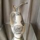 Jug or soliflore ü keramik vintage 1960 1970 white black/grey