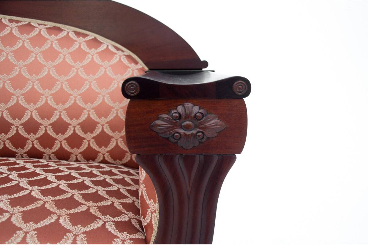 Antique sofa, Northern Europe, turn of the 19th centuries.