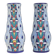 Pair of Amphora Vases Art Deco Ceramic Enamel 1915