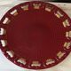 Plat ajouré Saint-Clément par Blanche Letalle mid-Century D 35 cm