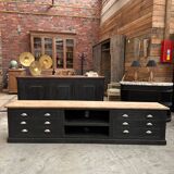 Old craft furniture transformed into a TV cabinet