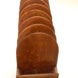 Wooden display stand, magazine rack
