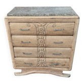 Art deco chest of drawers
