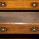Harrods Kennedy Leather Slope Desk with Drawers