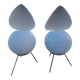 Pair of Elipson Chambord BS50 speakers from the 60s
