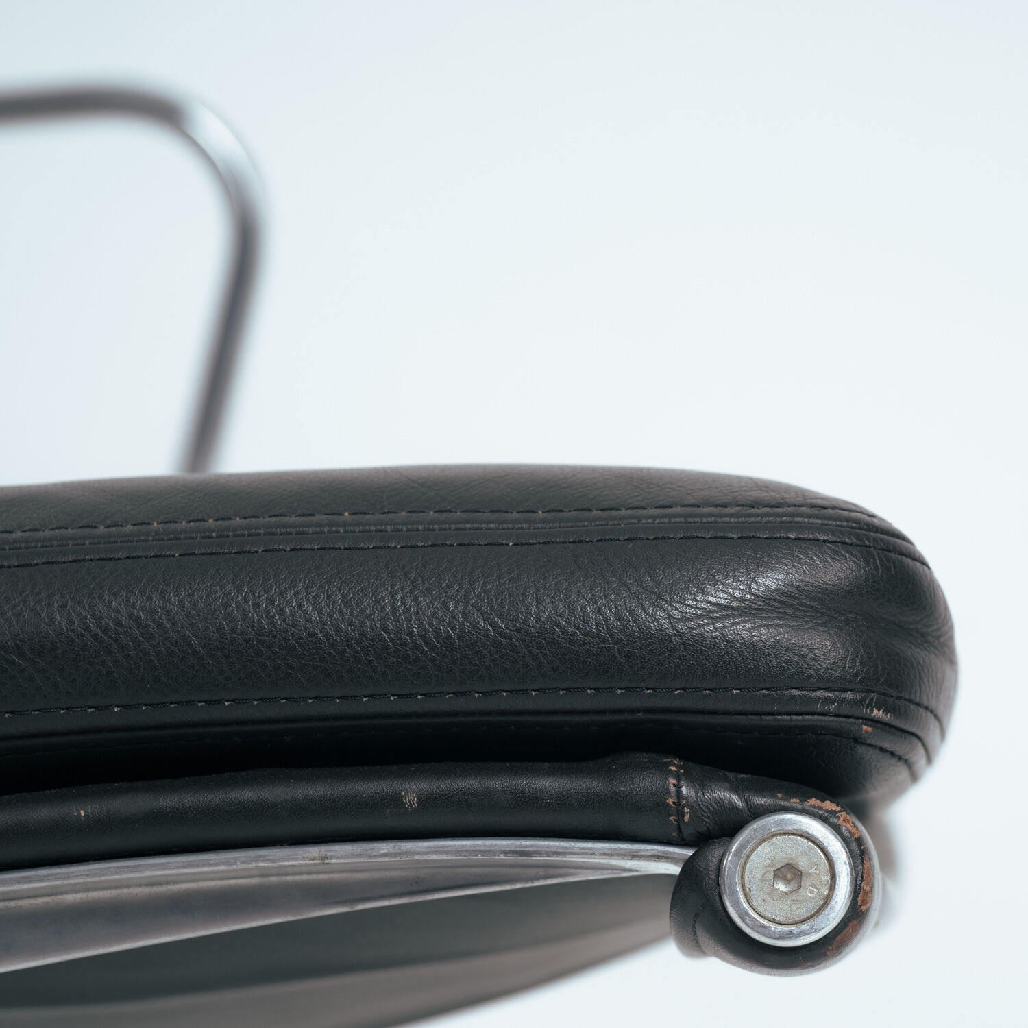 Eames softpad brown desk EA418 chair Herman Miller, 1980s