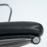 Eames softpad brown desk EA418 chair Herman Miller, 1980s