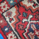 Tapis Vintage Hamadan en Laine, Années 1960, Élégance Authentique