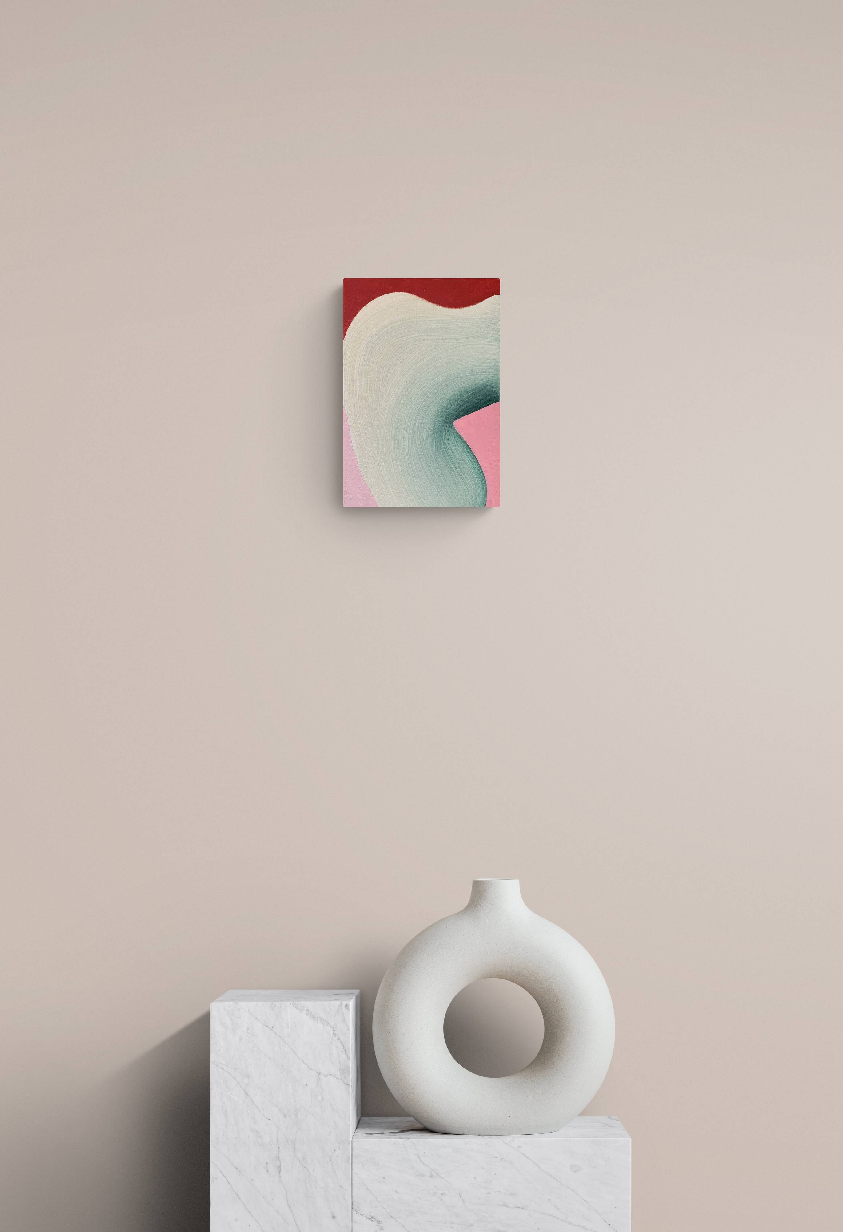 Body Language - Serie Face & Body - Acrylique sur toile 35x24cm