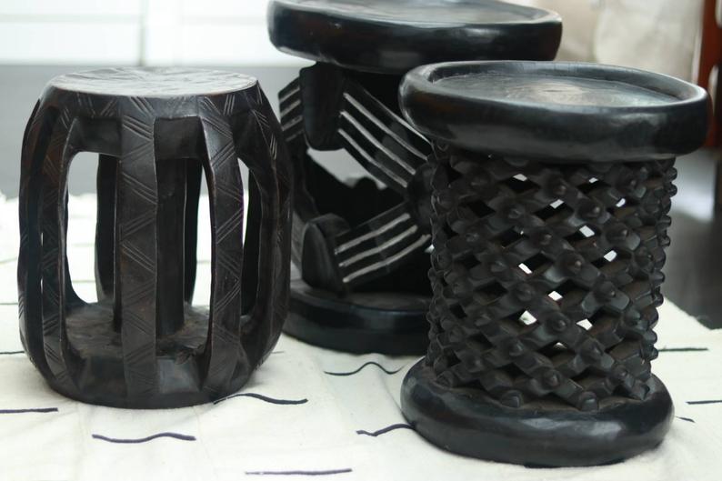 African Bamiléké stool