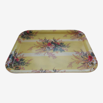 Vintage fiberglass tray